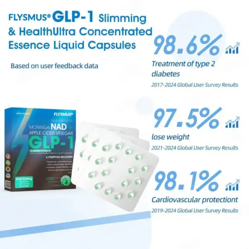 Flysmus® 𝐆𝐋𝐏-𝟏 𝐒𝐥𝐢𝐦𝐦𝐢𝐧𝐠 & 𝐇𝐞𝐚𝐥𝐭𝐡 𝐔𝐥𝐭𝐫𝐚 𝐂𝐨𝐧𝐜𝐞𝐧𝐭𝐫𝐚𝐭𝐞𝐝 𝐄𝐬𝐬𝐞𝐧𝐜𝐞 𝐋𝐢𝐪𝐮𝐢𝐝 𝐏𝐞𝐚𝐫𝐥𝐬