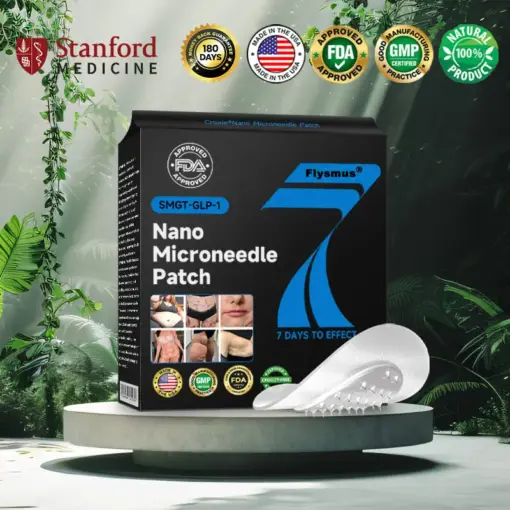 Flysmus® Nano Microneedle Patch with SMGT-GLP-1 & Matrixyl 3000