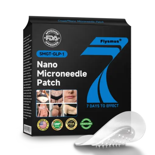 Flysmus® Nano Microneedle Patch with SMGT-GLP-1 & Matrixyl 3000