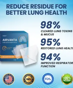 Flysmus® AirVanta Lung Detox Relief Patch