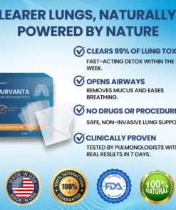 Flysmus® AirVanta Lung Detox Relief Patch