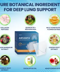 Flysmus® AirVanta Lung Detox Relief Patch
