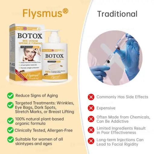 Flysmus® Botox Bee Venom Wrinkle Firming Multi-Purpose Cream