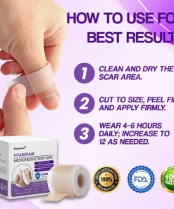 Flysmus® HyaRepair Microneedle Skin Tape