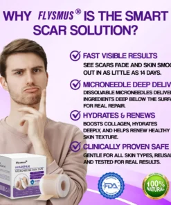 Flysmus® HyaRepair Microneedle Skin Tape