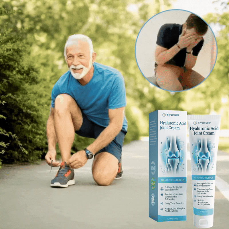 Flysmus® Hyaluronic Acid Fast Comfort Joint Cream