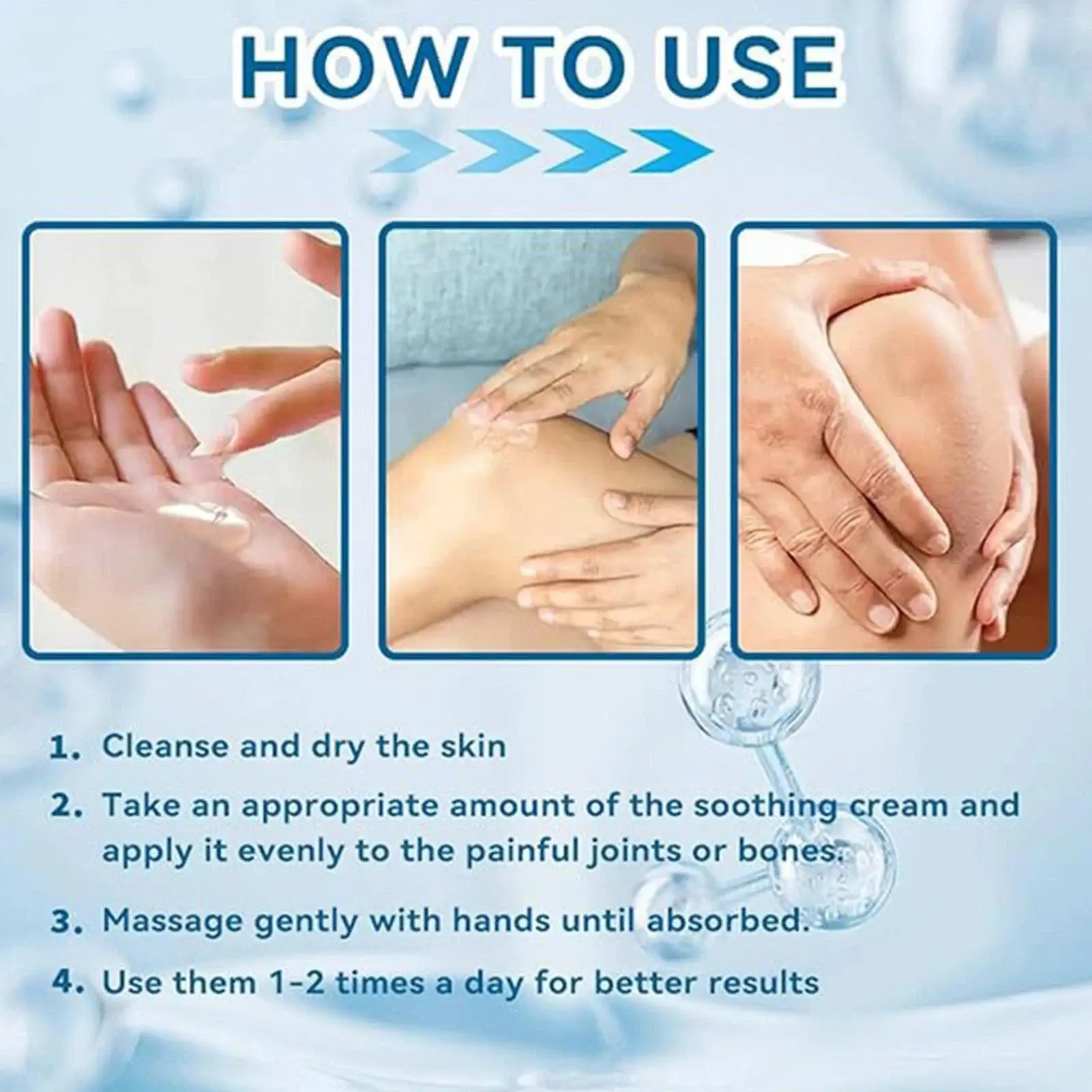 Flysmus® Hyaluronic Acid Fast Comfort Joint Cream