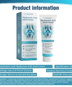 Flysmus® Hyaluronic Acid Fast Comfort Joint Cream