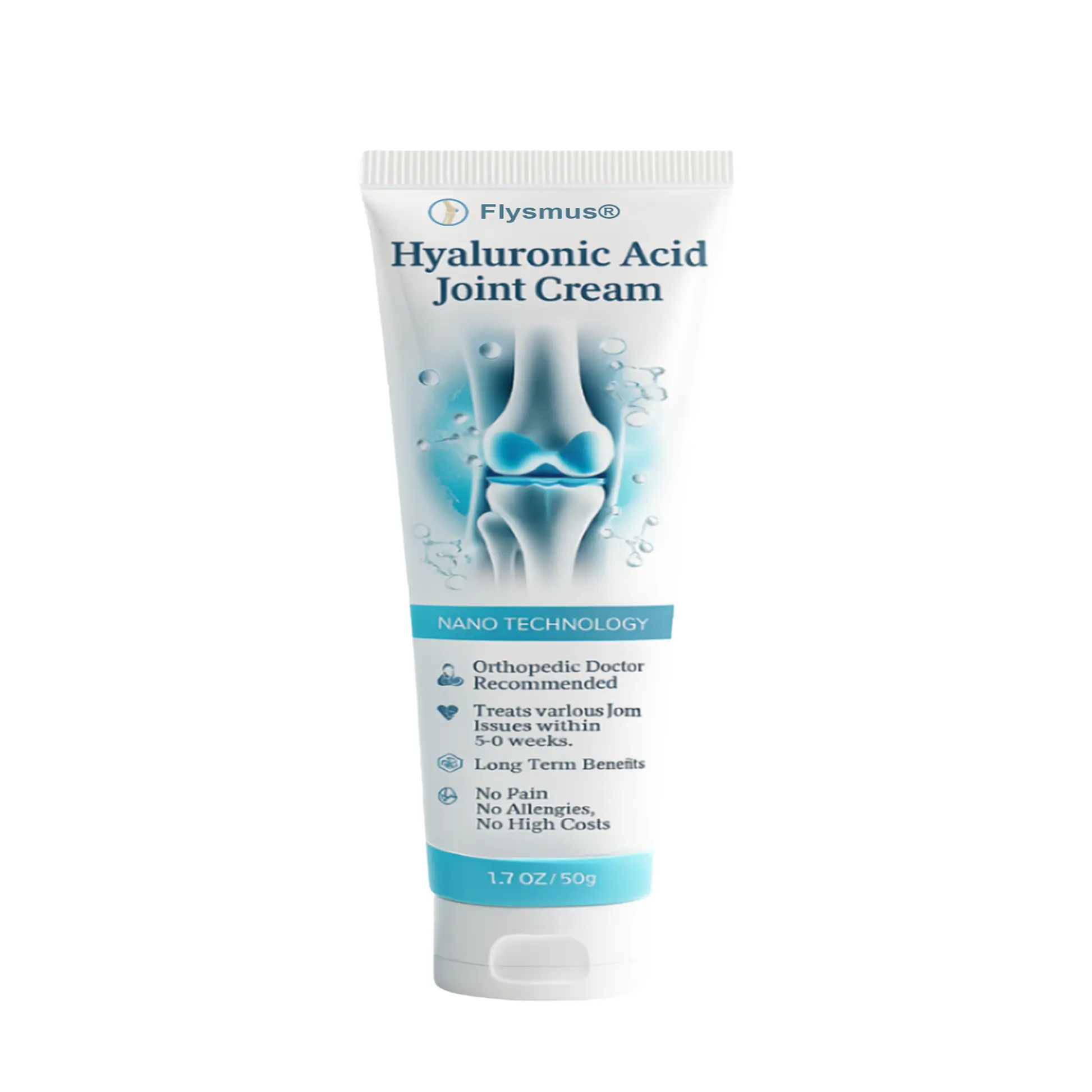 Flysmus® Hyaluronic Acid Fast Comfort Joint Cream