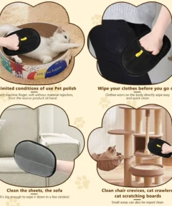 Flysmus® Pet Hair Remover Electrostatic Gloves