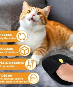 Flysmus® Pet Hair Remover Electrostatic Gloves